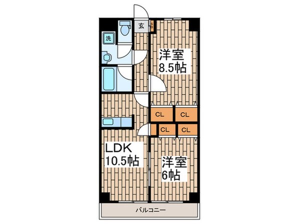 リカーヴ久が原の物件間取画像